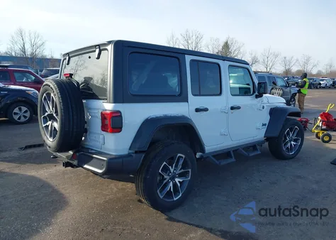 2025 Jeep Wrangler 4Xe Sport S 4Xe from USA, damaged, VIN 1C4RJXN66SW596449